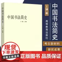 中国书法简史 王镛 高等教育出版社 书法史料 中国书法艺术规律 书法传统研究用书