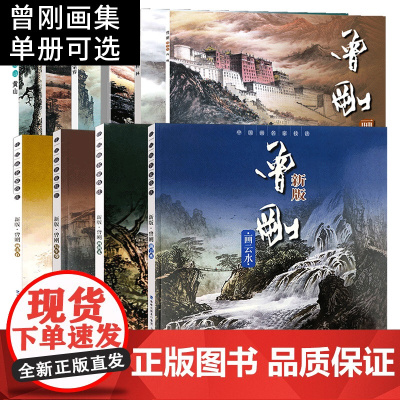 [单本可选]曾刚画集 画名山画山石画树木画云水写生选 西藏峨眉山黄山桂林太行山张家界 彩墨山水画临摹范本中国画名家技法书