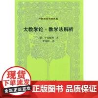 大教学论教学法解析 外国教育名著丛书