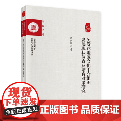 [正版书籍]欠发达地区文化中介组织发展现状调查及培育对策研究