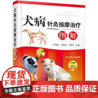 [正版书籍]犬病针灸按摩治疗图解