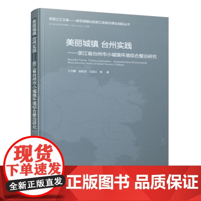 [正版书籍]美丽城镇 台州实践——浙江省台州市小城镇环境综合整治研究