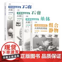 [正版书籍]素描基础教程:从结构到明暗(全4册)
