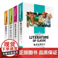 鲁宾逊漂流记 汤姆索亚历险记 骑鹅旅行记 爱丽丝漫游奇境 快乐读书吧六年级下册阅读(共4册)小学生课外故事书儿童文学世界