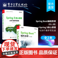 [2本套]pring Boot编程思想 核心篇+Spring 5核心原理与30个类手写实战 JavaEE开发微服务技术推