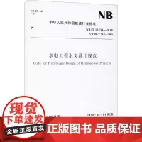 水电工程水文设计规范 NB/T 10233-2019 代替 DL/T 5431-2009 国家能源局 标准专业科技 正版