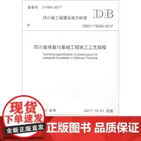 [正版书籍]四川省地基与基础工程施工工艺规程