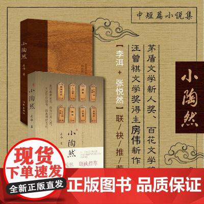 小陶然 一部当代中国人的“情感图鉴” 茅盾文学新人奖、百花文学奖、汪曾祺文学奖得主新作 李洱+张悦然 联袂