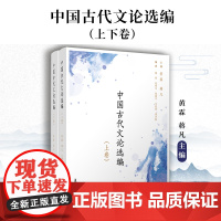 中国古代文论选编 上下册 上下两册套装 复旦大学出版社 黄霖蒋凡 中国文学古代文论选集文集