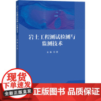 岩土工程测试检测与监测技术 冯震 编 建筑/水利(新)大中专 正版图书籍 清华大学出版社