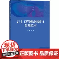 岩土工程测试检测与监测技术 冯震 编 建筑/水利(新)大中专 正版图书籍 清华大学出版社