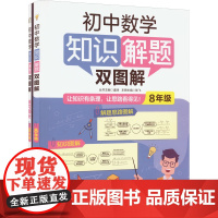 初中数学知识解题双图解 8年级(全2册) 虞涛,陈飞 编 中学教辅文教 正版图书籍 华东理工大学出版社