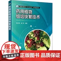 药用植物组培快繁技术 莫小路,姚军 编 中医大中专 正版图书籍 化学工业出版社