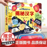 揭秘汉字的故事 探索中国文化科普翻翻书系列儿童书籍6-8岁 3D立体绘本故事书历史读物一二年级阅读课外书籍 汉字真好玩