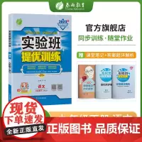 [正版书籍]实验班提优训练 九年级下册 初中语文 人教版 2023年春新版教材同步辅导资料复习书课时作业本练习册