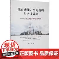 城市功能、空间结构与产业效率——以长江经济带城市为例 柴志贤 著 经济理论经管、励志 正版图书籍 中国财政经济出版社
