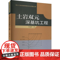 土岩双元深基坑工程 李连祥 著 建筑艺术(新)专业科技 正版图书籍 中国建筑工业出版社