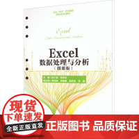 Excel数据处理与分析(微课版) 史小英,张良均 编 大学教材大中专 正版图书籍 西安电子科技大学出版社