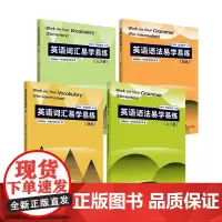 英语词汇+英语语法易学易练套装(入门级+初级,共4册)