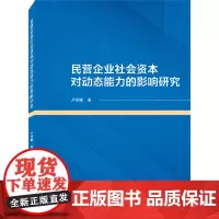 民营企业社会资本对动态能力的影响研究 卢剑峰 著 各部门经济经管、励志 正版图书籍 武汉大学出版社