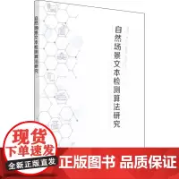 自然场景文本检测算法研究 赵雪专 等 著 计算机控制仿真与人工智能专业科技 正版图书籍 人民邮电出版社