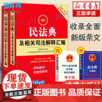 2本套 2022新版民法典及相关司法解释汇编+民事诉讼法及司法解释汇编 2022新民事诉讼法中国民法典新民诉法条司法解释