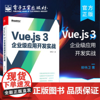 正版 Vue.js 3企业级应用开发实战 双色版 Vue.js 3教程 类面向对象编程 Vue.js应用书籍 TypeS