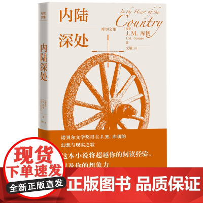 内陆深处库切文集诺贝尔文学奖得主JM库切的幻想与现实之歌2022年全新修订版库切耻诺贝尔奖经典外国文学布克奖