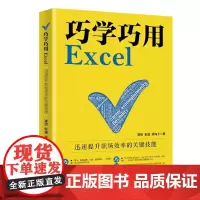 正版巧学巧用Excel:迅速提升职场效率的关键技能 9787301328781 北京大学出版社 凌祯,安迪,梁向上 著