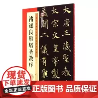 [正版]褚遂良雁塔圣教序(历代经典碑帖高清放大对照本)
