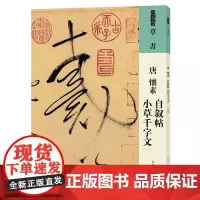 [正版]唐怀素自叙帖小草千字文/人美书谱