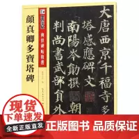 [正版]颜真卿多宝塔碑/传世碑帖精选