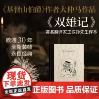 双雄记 大仲马著作法国文学世界名著上海译文出版社外国小说另有代表作基督山伯爵三个火枪手