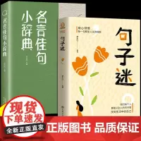 抖音同款 名言佳句小辞典句子迷珍藏全集正版小词典格言警句感悟人生初中生高中生小学生名人名言经典语录励志书籍句子积累大全书