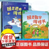 全2册 图灵数字游戏书+图灵逻辑游戏书 艾伦 图灵 数学特色全脑开发游戏书6-12岁儿童小学生课外阅读逻辑思维数字认知能