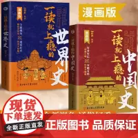 [全2册]一读就上瘾的中国史+一读就上瘾的世界史 细看有料的中国史有趣有料有考点的中国史 从权力战争豪门贸易讲到人文土地