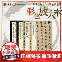 [全4册]褚遂良雁塔圣教序/王铎临圣教序/赵孟頫临圣教序/怀仁集王羲之圣教序(墨皇本)中华经典碑帖彩色放大本法篆刻碑帖中