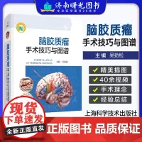 脑胶质瘤手术技巧与图谱 吴劲松 医药卫生书籍 神经外科手术 计算机辅助手术 脑胶质瘤边界研究 上海科学技术出版社9787