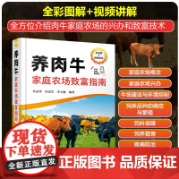 养肉牛家庭农场致富指南 全彩版图书配视频 肖冠华主编 家庭肉牛农场建设 优良肉牛品种 肉牛场日常饲养管理 养肉牛企业参考