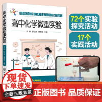 正版 高中化学微型实验 高中化学教科书 高中化学第一二册实验汇总 72个实验探究 17个实践活动 高中生家长教师参考实验