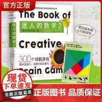 迷人的数学2 315个烧脑游戏玩通数学史2021新版315个经典游戏开发大脑潜能玩通数学史大脑游戏数学思维训练一本有故事