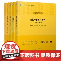 高等数学 袁学刚 上下册+微积分 何素艳+线性代数+概率论与数理统计 齐淑华 理工类 清华大学出版社 大学数学基础丛书教