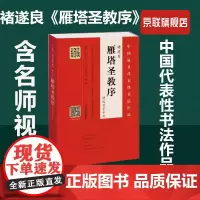 [书]中国代表性书法作品:褚遂良《雁塔圣教序》精选百字卡片9787540139032书籍