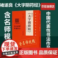 [书]褚遂良《大字阴符经》百字卡片 河南美术出版社 9787540146009书籍