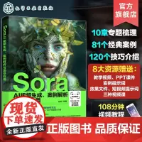 Sora AI视频生成 案例解析与场景应用 Sora人工智能AI Sora生成AI视频 Sora计算机应用 AI视频生成