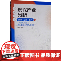 现代产业分析 原理 方法 案例 王建军 编 各部门经济经管、励志 正版图书籍 经济管理出版社