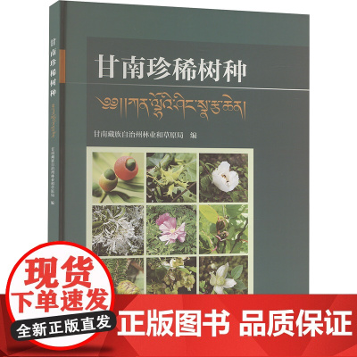 甘南珍稀树种 甘南藏族自治州林业和草原局 编 林业专业科技 正版图书籍 中国林业出版社