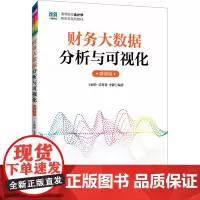 财务大数据分析与可视化 微课版 王新玲,苏秀花,李静 编 大学教材大中专 正版图书籍 人民邮电出版社