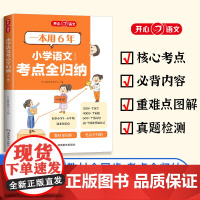 2024小学语文考点知识全归纳人教版小学生一二三四五六年级上下册通用语文知识点汇总大全阅读技巧全覆盖总结归类复习资料开心