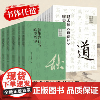 [正版]书家必携口袋书全系列50册楷书/行书/草书/隶书/篆书王羲之赵孟頫米芾苏轼智永等历代名家书法毛笔习字帖单字视频讲